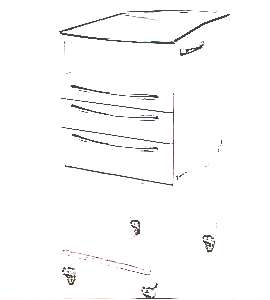 Мебель для кабинета стоматолога (рисунок)